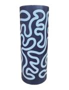 Pillar Candle, Dark Blue/Light Blue Studio About Navy