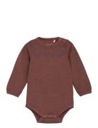 Body Ls, Solid W. Print CeLaVi Brown