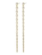 Reagan Crystal Earrings Gold-Plated Pilgrim Gold