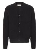 Cfrodhe Baseball Knit Cardigan Casual Friday Black