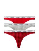 Thong 3Pk Calvin Klein Red