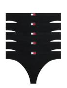 5 Pack Thong Tommy Hilfiger Black