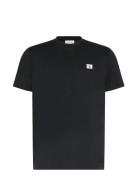 Ss Badge 30S Jersey Classic Tee Calvin Klein Jeans Black
