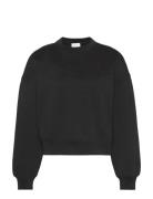 A- Logo Emb French Terry Crewnec Calvin Klein Black