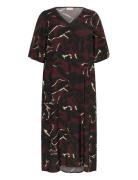 Kcmilana Dress Kaffe Curve Brown