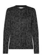 Sekunti Piirto Unikko Marimekko Black