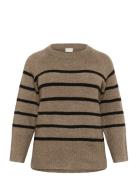 Kcerina Knit Pullover Kaffe Curve Brown
