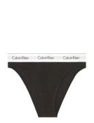 High Leg Tanga Calvin Klein Black