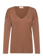 Buran Rib Top Calvin Klein Brown