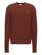 Ls Ez Cotton Waffle Crwnk Swtr 9 Calvin Klein Jeans Burgundy