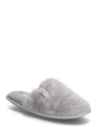 Th Faux Fur House Shoe Tommy Hilfiger Grey