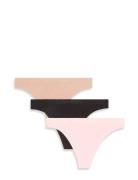 Thong 3 Pk Calvin Klein Black