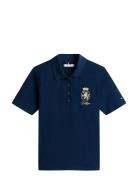 Gold Crest Reg Ss Polo Tommy Hilfiger Navy