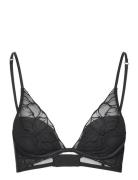 Lightly Lined Plunge Calvin Klein Black