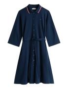 Rwb Butt D Ss Polo Drs 3/4 Tommy Hilfiger Navy