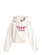 Tjw Bxy Crp Varsity Hoodie Tommy Jeans White