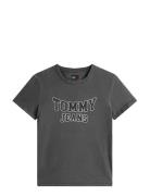 Tjw Reg Varsity Tee Ext Tommy Jeans Grey