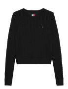 Tjw Cable Essential Sweater Tommy Jeans Black