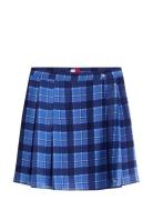 Tjw Chiffon Pleated Mini Skirt Tommy Jeans Blue