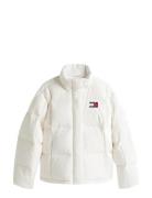 Tjw Alaska Grid Down Jacket Ext Tommy Jeans Cream