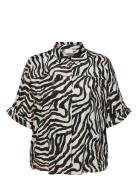Carberte Life 2/4 Shirt Aop ONLY Carmakoma Patterned
