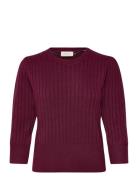 Fqhara-Pullover FREE/QUENT Burgundy