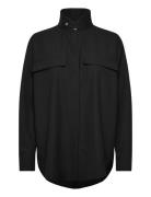 Cph Overshirt 1 Wool Olive Copenhagen Studios Black