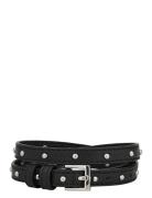 Nappa Stud Aria Belt Becksöndergaard Black