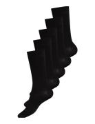 5-Pack Men Bamboo Basic Socks URBAN QUEST Black