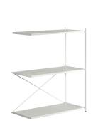 Arturo 3-Tier Extension Module Novoform White