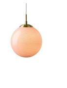 Candy Ball Pendant Halo Design Pink