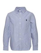 Slim Striped Oxford Shirt Ralph Lauren Kids Blue