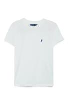 Cotton Jersey Crewneck Tee Polo Ralph Lauren White