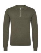 Ecovero L/S Zip Polo Lindbergh