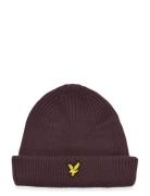 Brim Beanie Lyle & Scott Burgundy