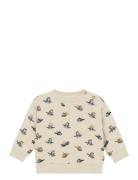 Sweatshirt Ls Aop Minymo Cream