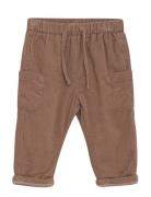 Pants Corduroy W. Lining Minymo Brown