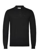 Ecovero L/S Polo Lindbergh Black