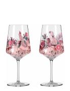 Sommers Tt Wineglass 2-Pack Ritzenhoff Pink