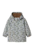Nmmlasnow10 Jkt Fo Aop1 Lil Lil'Atelier Grey