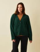 Estrid Cardigan Jumperfabriken Green