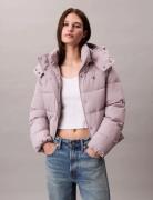 Matte Monologo Mw Short Puffer Calvin Klein Jeans Grey