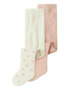 Nbfilso 2P Dilo Pantyhose Lil Lil'Atelier Cream