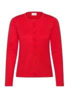 A8661, Milasz R-Neck Cardigan Saint Tropez Red