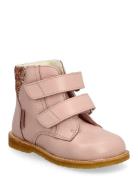 Boots - Flat - With Velcro ANGULUS Pink