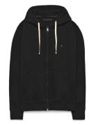 Essential Fleece Zip Through Tommy Hilfiger Black