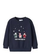 Nmmvismas Ls Nreg Sweat Bru Name It Navy