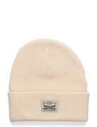 Womens Backpatch Beanie White Levi's® Cream