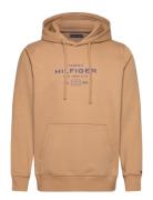 Oval Graphic Hoodie Tommy Hilfiger Beige