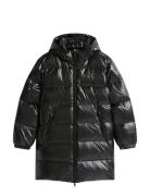 Essential Long Down Jacket Tommy Hilfiger Black